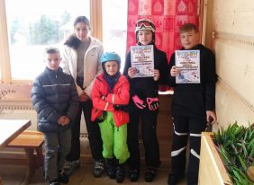 Mistrzostwa Powiatu w narciarstwie alpejskim.