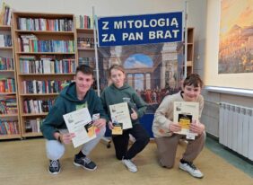II SZKOLNY KONKURS MITOLOGICZNY „Z mitologią za pan brat”
