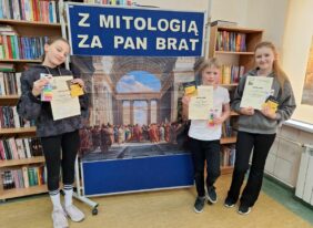 II SZKOLNY KONKURS MITOLOGICZNY „Z mitologią za pan brat”
