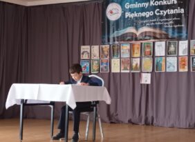 X Gminny Konkurs Pięknego Czytania „Po drugiej stronie książki”